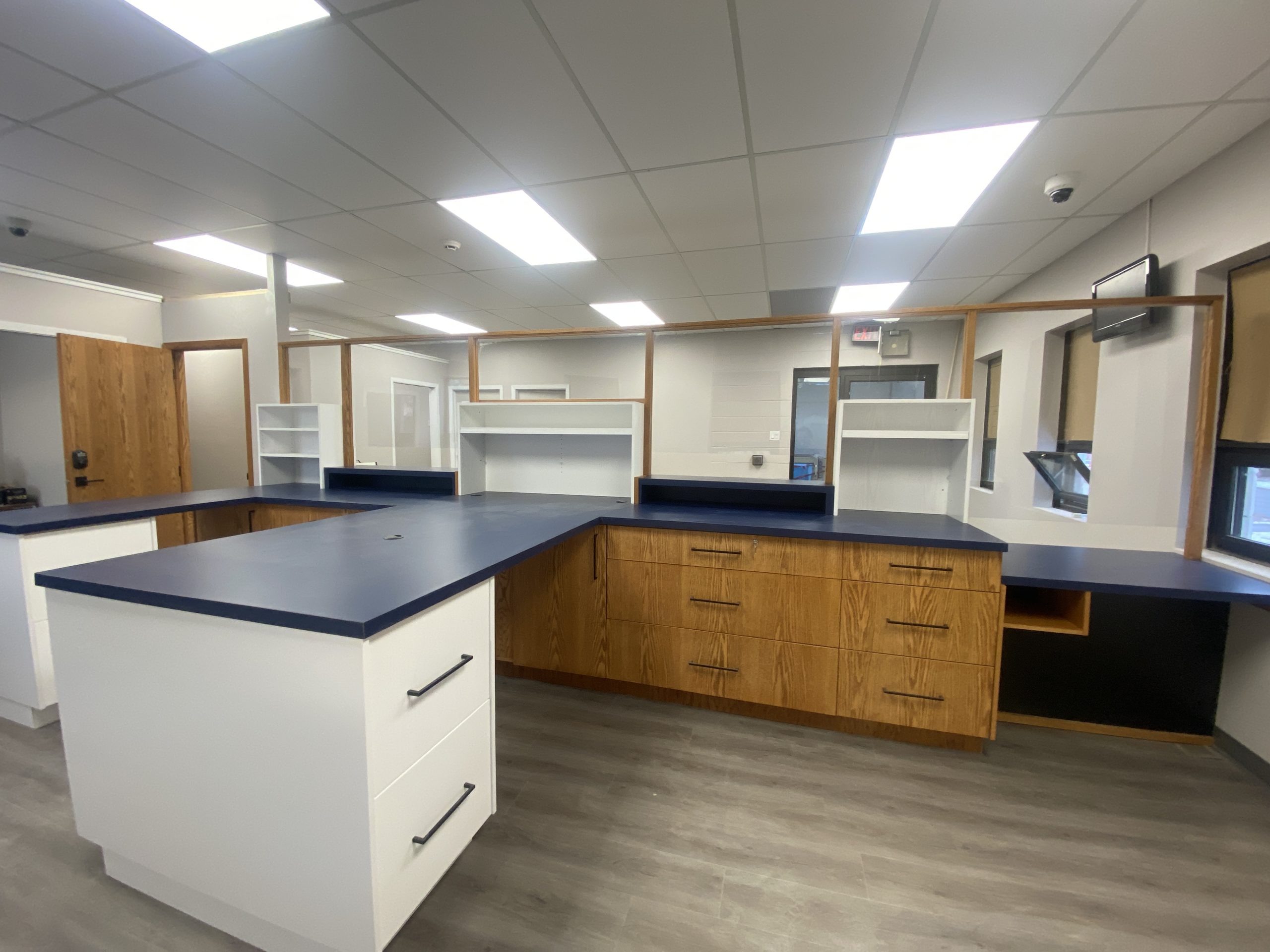 Bay Credit Union commercial cabinetry